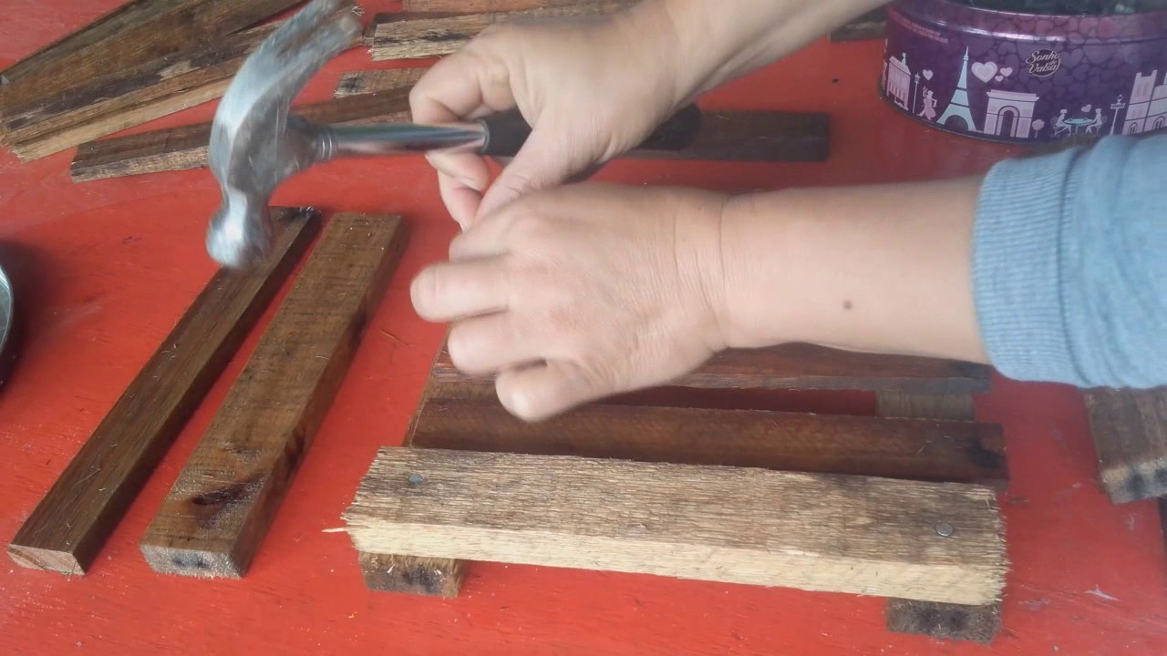 Como fazer cachepo para orquideas aproveitando madeira usada.