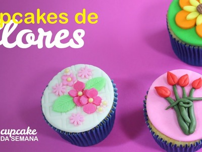 Como fazer Cupcakes com Flores