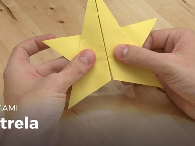 Como fazer: Origami - Estrela
