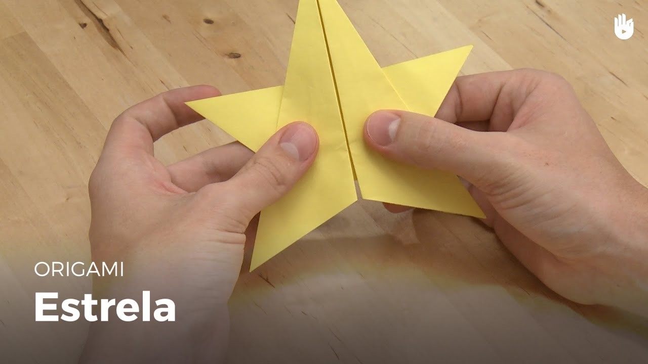 Como fazer: Origami - Estrela