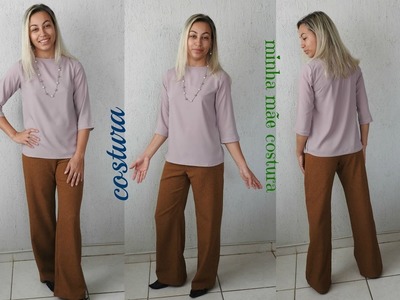 COSTURANDO CALÇA PANTALONA