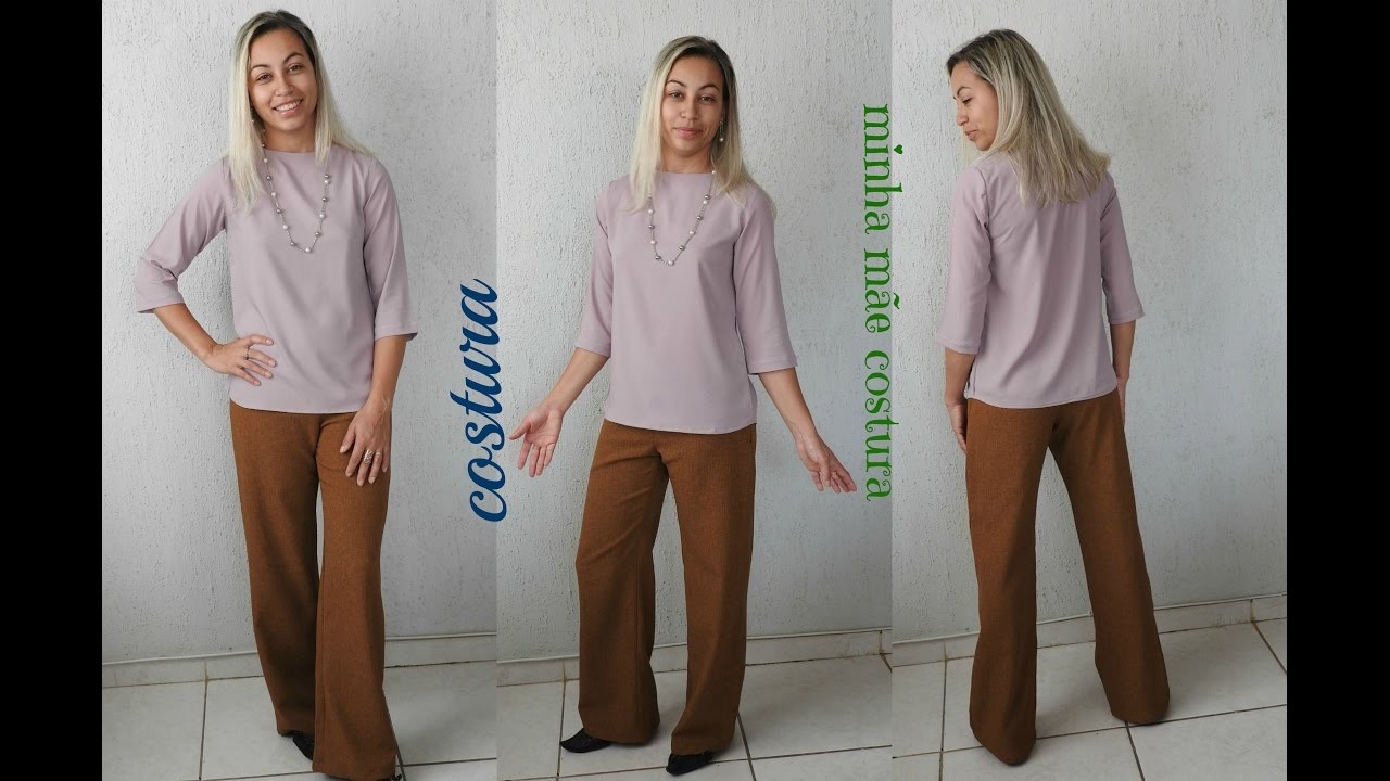 COSTURANDO CALÇA PANTALONA