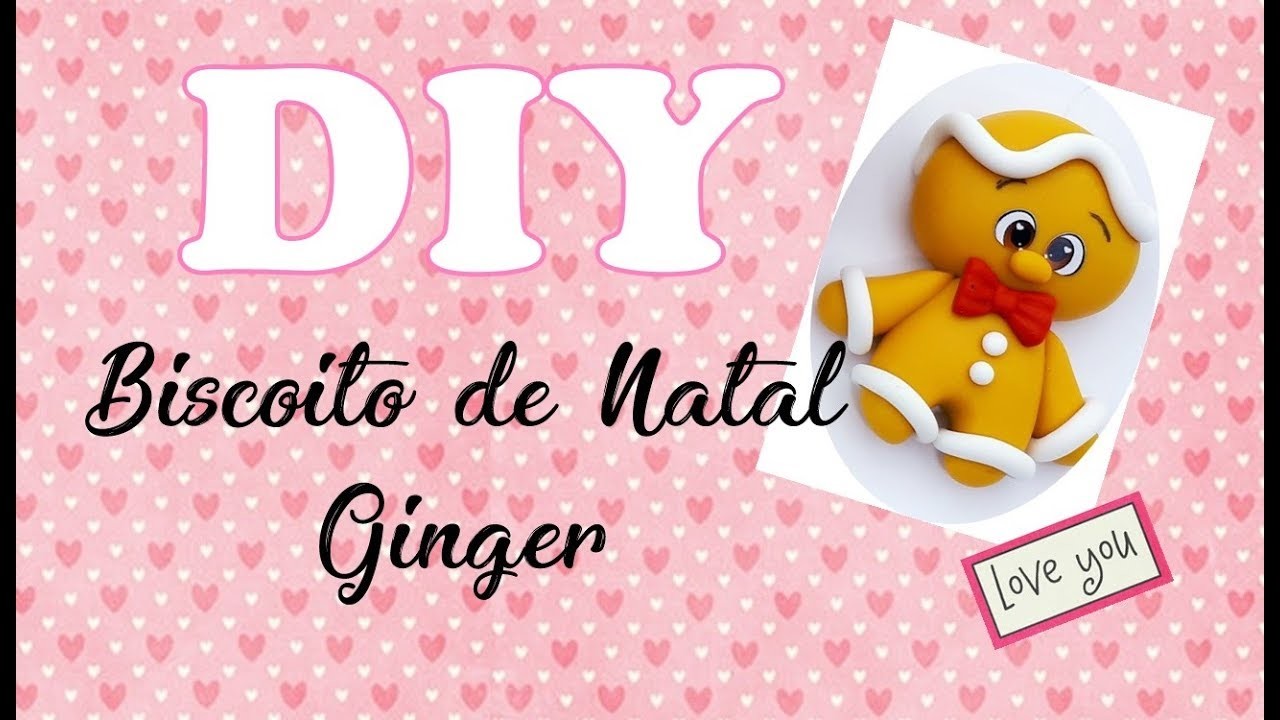 #DIY Biscoito de Natal Ginger (Especial 65K ) #Natal #Biscuit #Porcelanafria