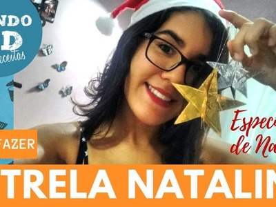 ESTRELA FÁCIL PARA ENFEITAR ÁRVORE DE NATAL| Reciclado
