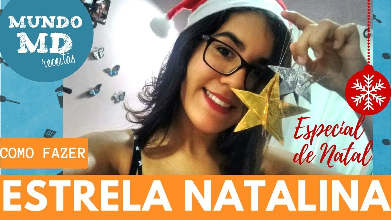 ESTRELA FÁCIL PARA ENFEITAR ÁRVORE DE NATAL| Reciclado