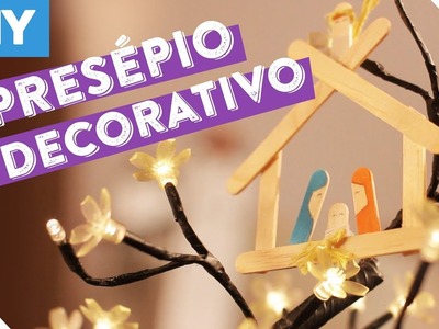 Ideias para decoração de Natal | Presépio Decorativo | #BoraFazer S01E02
