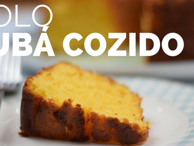 O MAIS GOSTOSO BOLO DE FUBÁ COZIDO - receita fácil - BELLARIA | RAQUEL CICOLIN