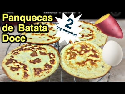 PANQUECAS DE BATATA DOCE (2 Ingredientes! ????) | Cozinha da Marinoca