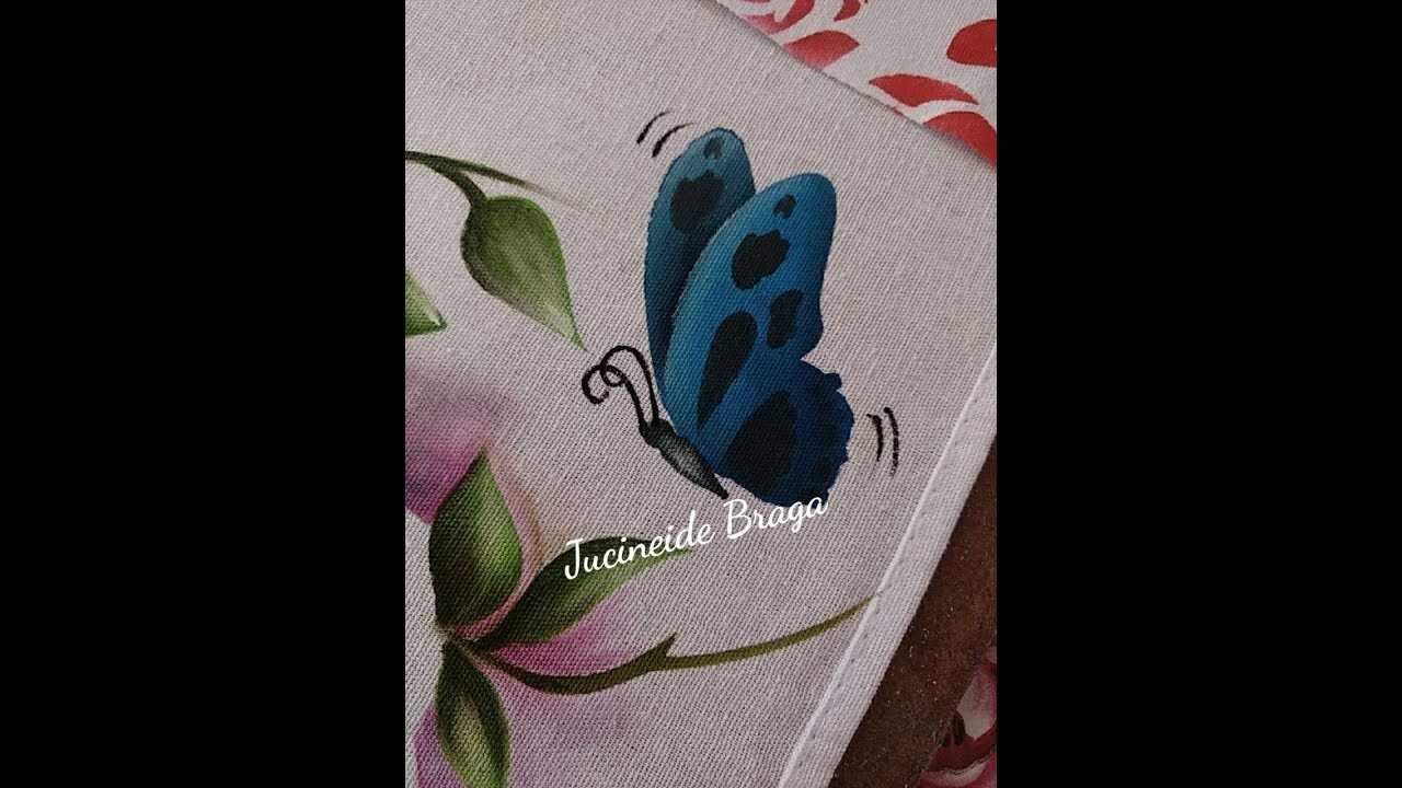 Pintando borboletas com stencil opa - aula 2