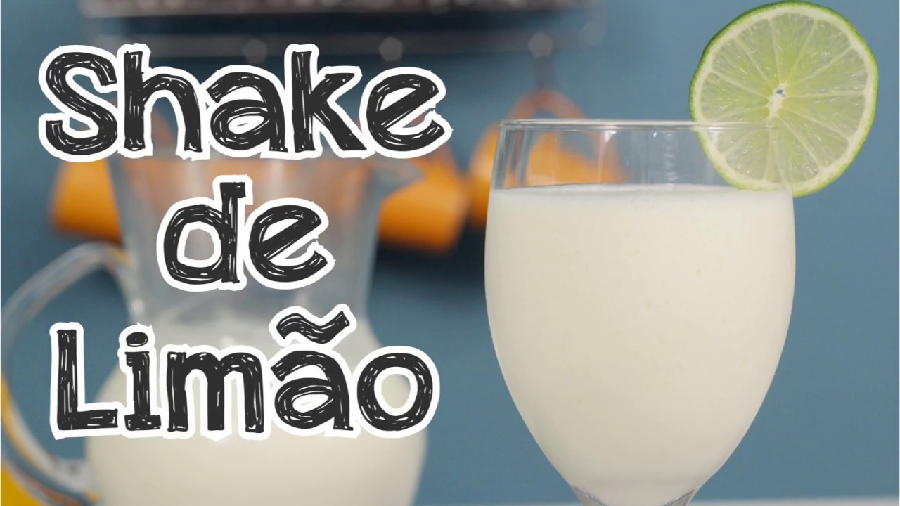Shake de limão e seus benefícios.