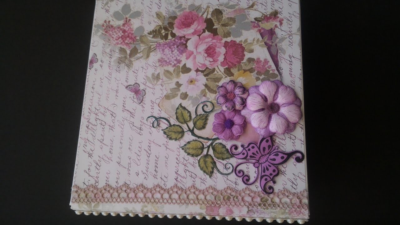 Álbum Scrapbooking Lilac Flowers