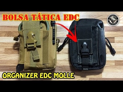 BOLSA TÁTICA MOLLE PARA EDC -  (Everyday Carry Pocket Organizer Molle)