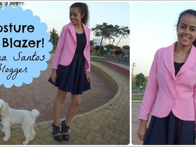 Como costurar blazer  Alana Santos Blogger