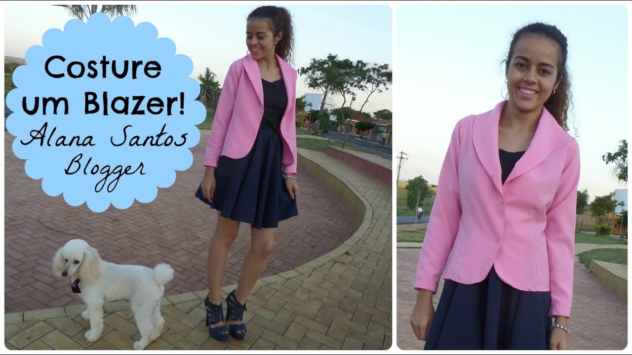 Como costurar blazer  Alana Santos Blogger