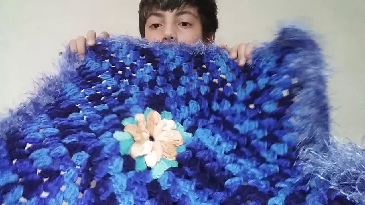 Como Junior crocheteiro começou a fazer croche