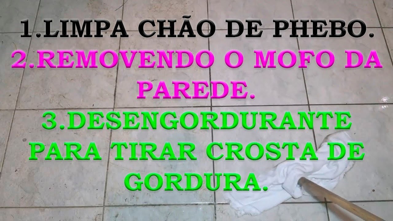 DESENGORDURANTE PARA REMOVER CROSTAS DE GORDURA. REMOVENDO MOFO DA PAREDE. LIMPA CHÃO DE PHEBO