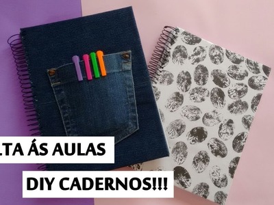 DIY: CADERNOS PERSONALIZADOS PARA VOLTA ÀS AULAS
