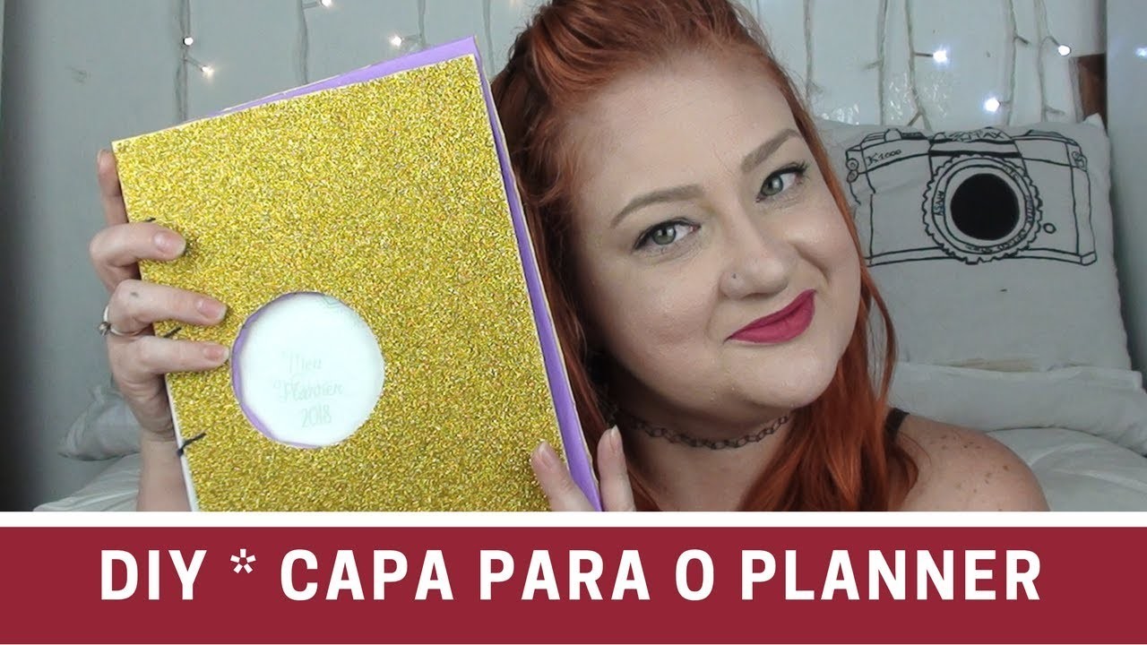 DIY  l  Como fazer capa do planner  l  Parte 1  l  Estilo Moleskine