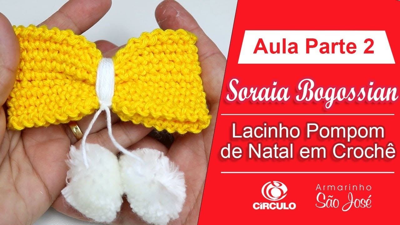 Lacinho de Natal com Fio Amigurumi por Soraia Bogossian