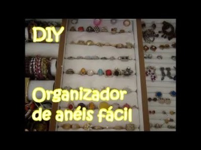 Organizador para Brincos ou anéis super fácil DIY