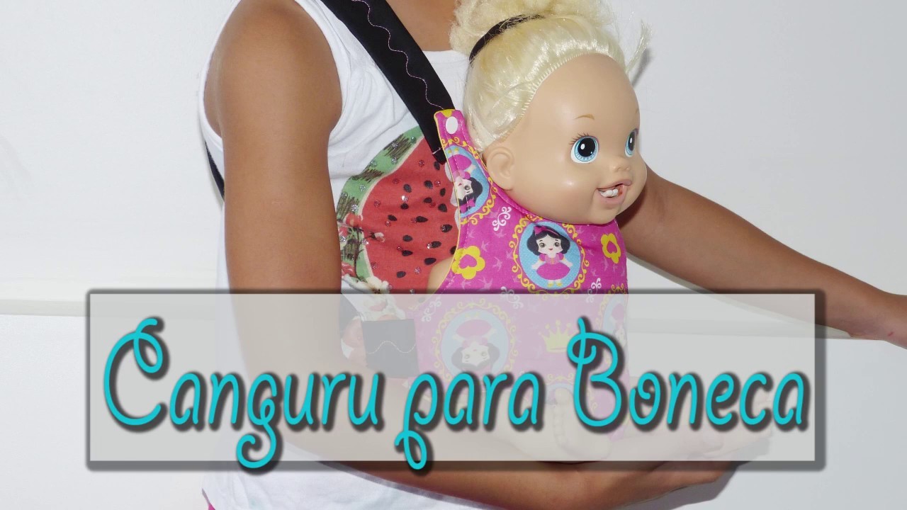 PAP - Canguru para Boneca - Ateliê Dona Lissa