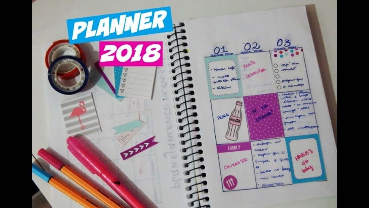 RETROSPECTIVA 2017 + (DIY) PLANNER 2018 ❤