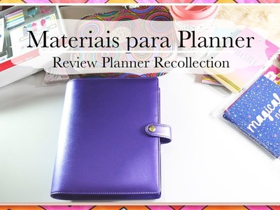 Review Planner Purple Recollection A5