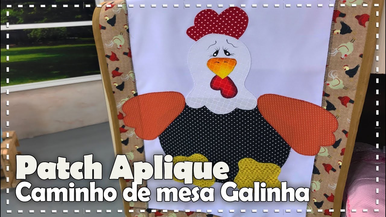 CAMINHO DE MESA GALINHA com Edileine Izidoro - Programa Arte Brasil - 12.01.2018