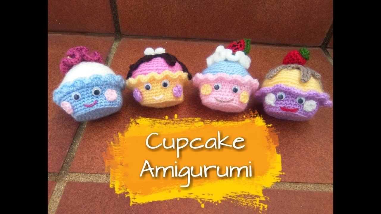 Cupcake amigurumi- Tutorial-