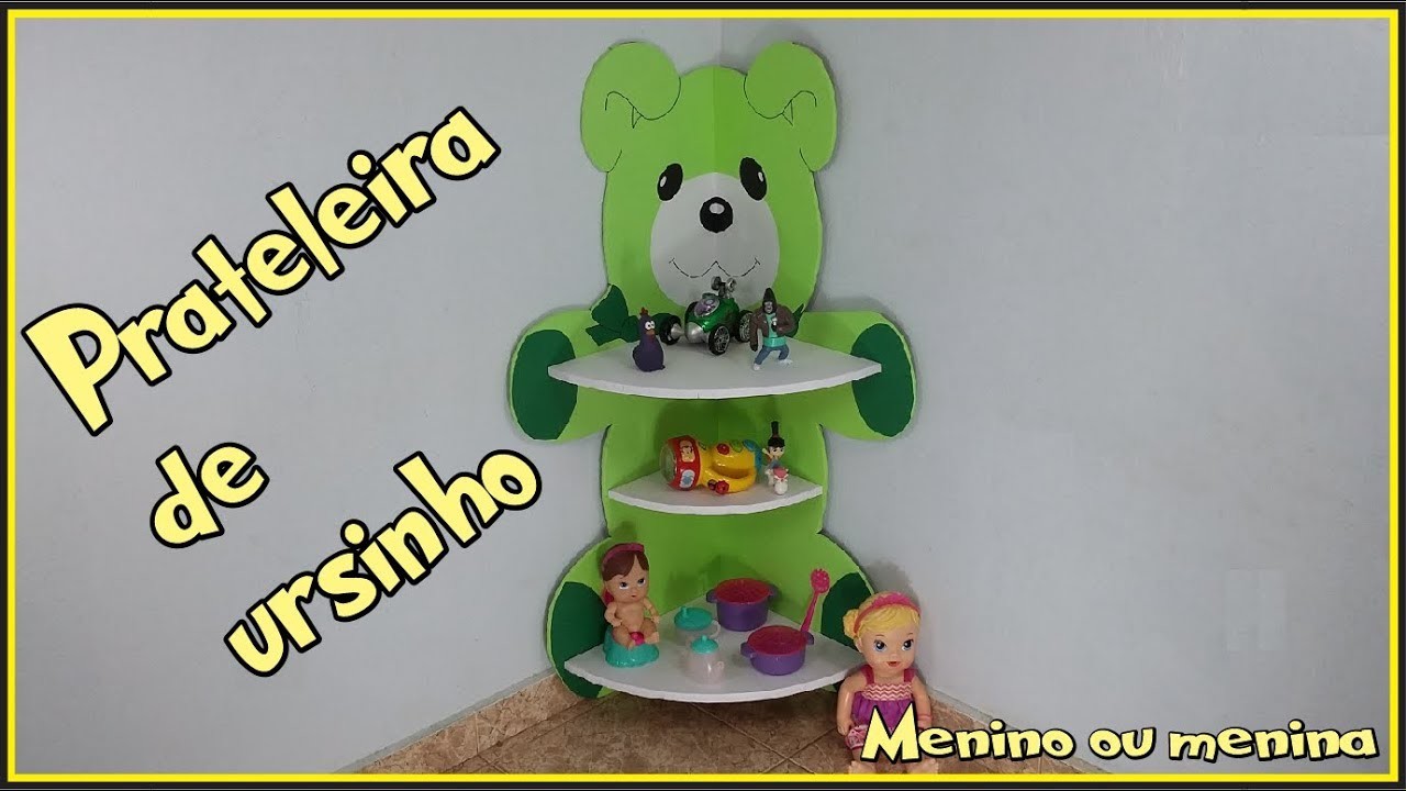 Prateleira de ursinho