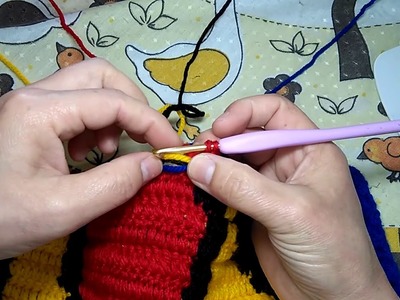 Tapete do Superman em fio conduzido by Eliana Francisco part 15